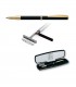Caneta Carimbo SI, Styling, preto e dourado
