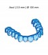 Placa Durasoft blue pd, PETG-TPU, Ø 120 mm, 2,5 mm, Azul - Scheu-Dental